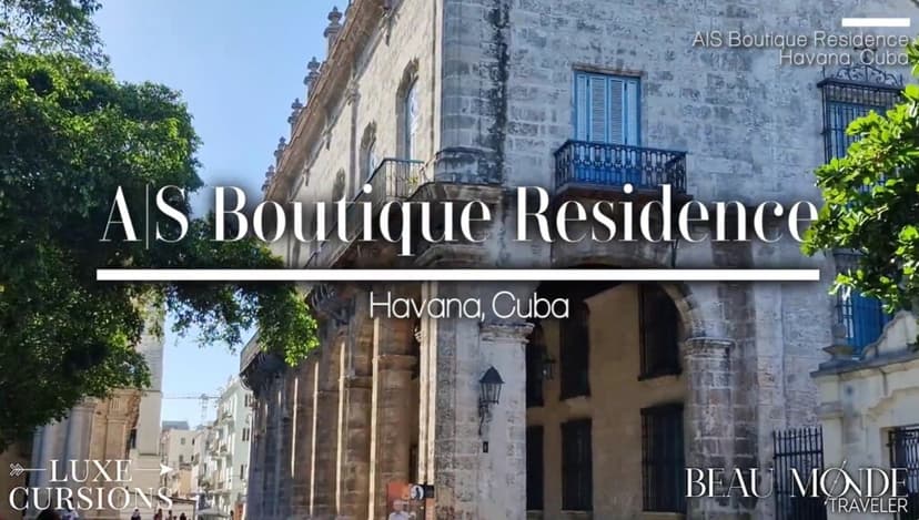 A|S Boutique Residence Havana
