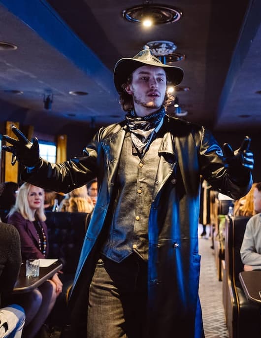 London's Fun Night Out | The Murder Express Dinner Theatre Experience